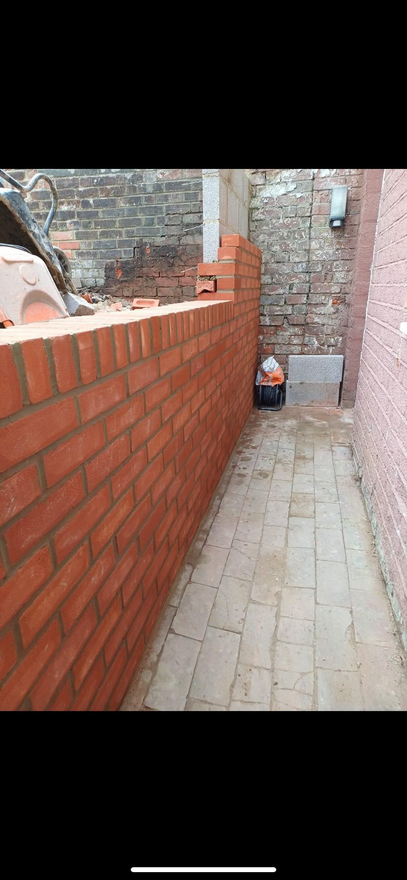 Brick wall